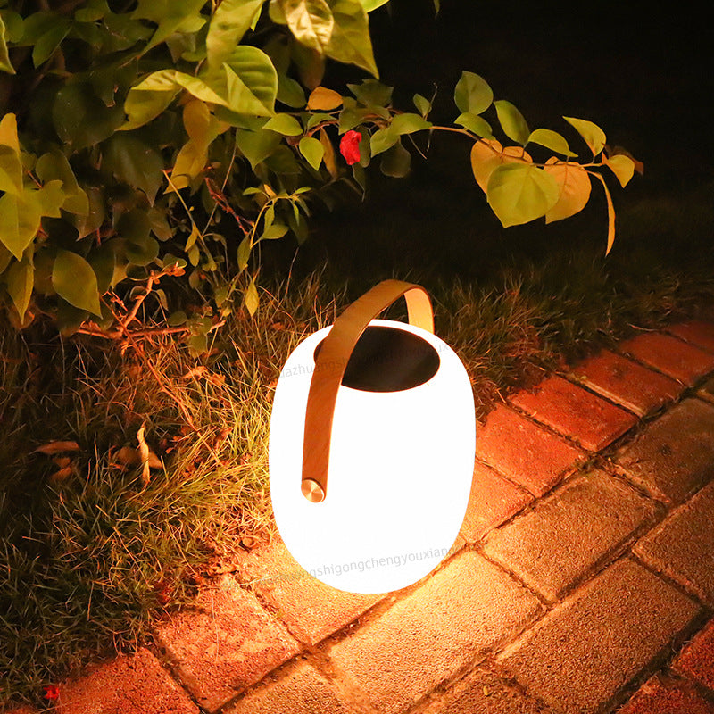 Solar Powered Portable Garden Lighting
