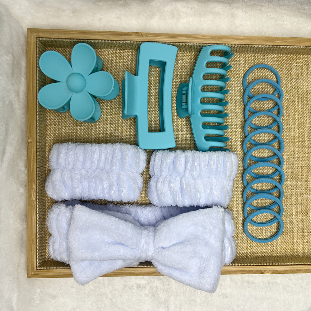 Soft Fabric Hair Accessories Set