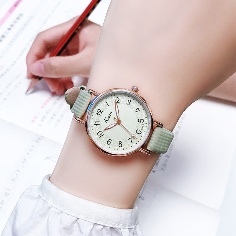 Waterproof quartz watch