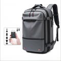 Backpack with air pump