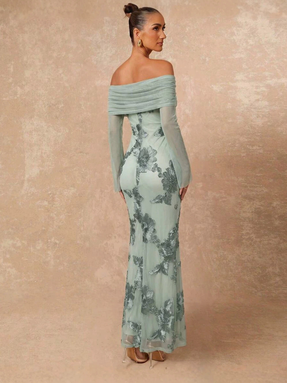 Elegant One Shoulder Bodycon Dress