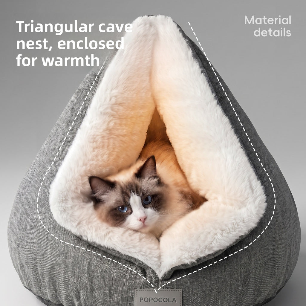 Popo Self-Heating Cat Bed