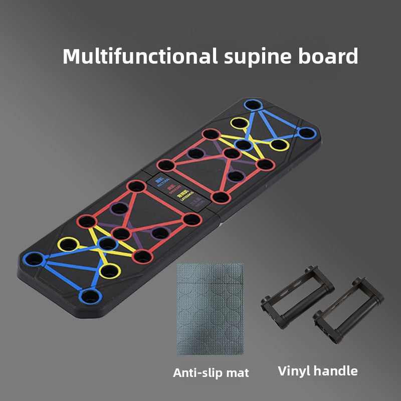 Multifunctional Foldable Push-Up Board for Home Exercise
