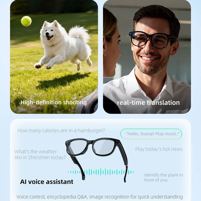 AI Smart Glasses Translator