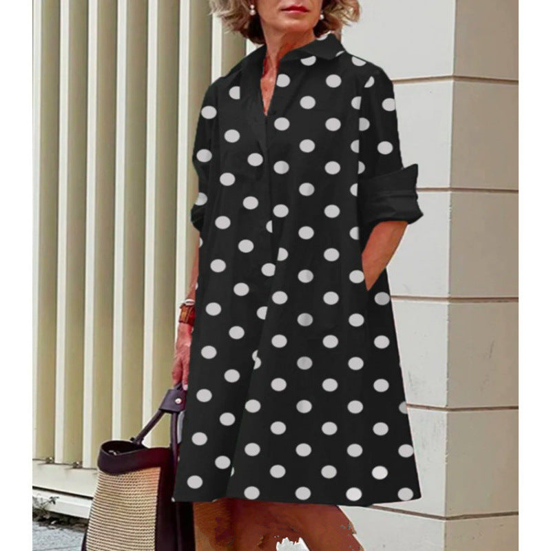 long-sleeve midi dress