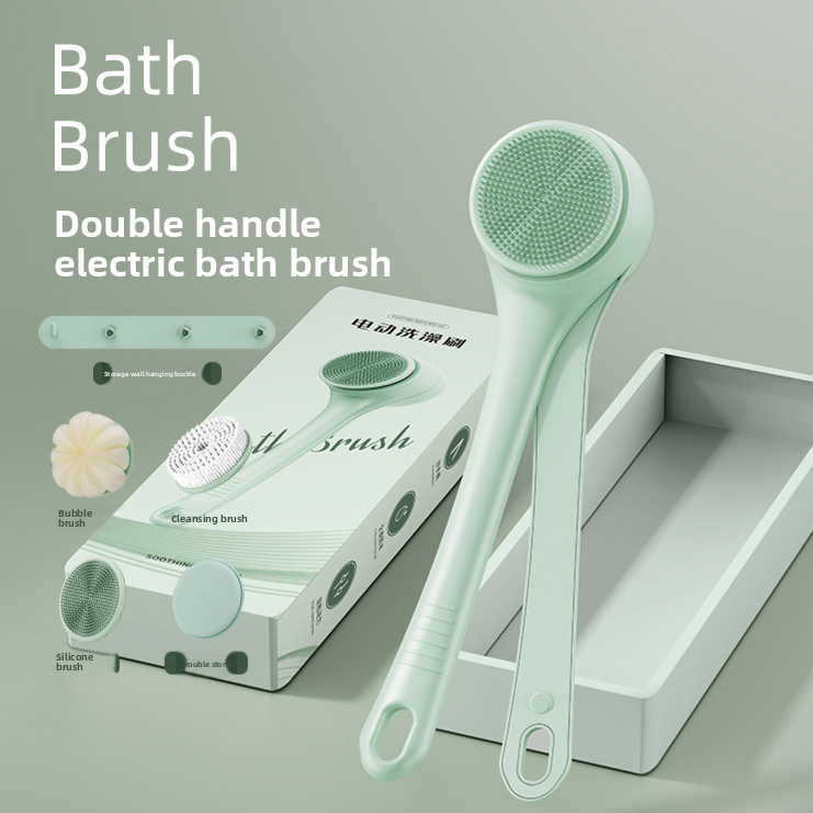 Electric Dual-Handle Bath Brush