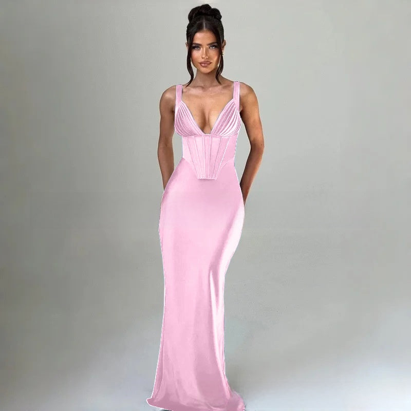 Elegant mermaid-style dress