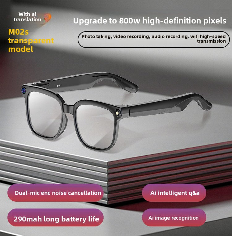 AI Smart Glasses with Camera and Translation