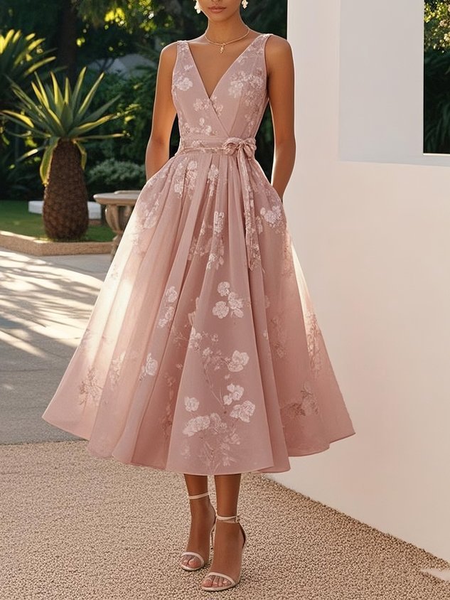 Printed dress