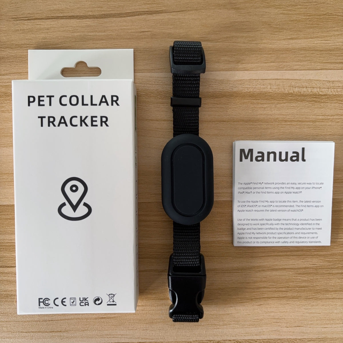 Mini Bluetooth Pet Locator Collar Anti-Lost Device