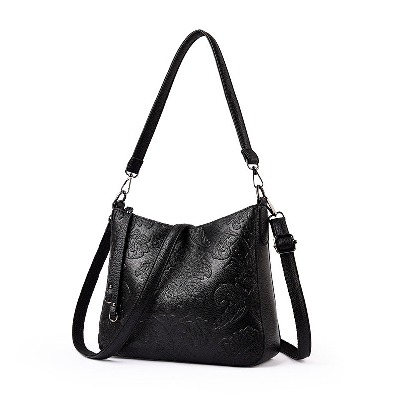 PU leather shoulder bag