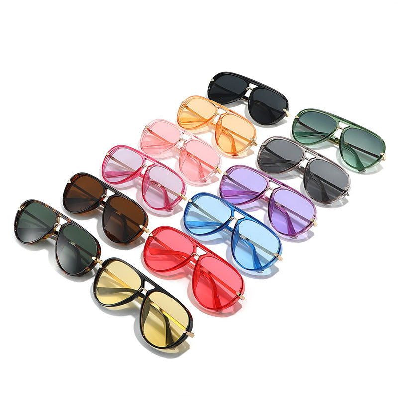 Fashion Double Bridge Sunglasses