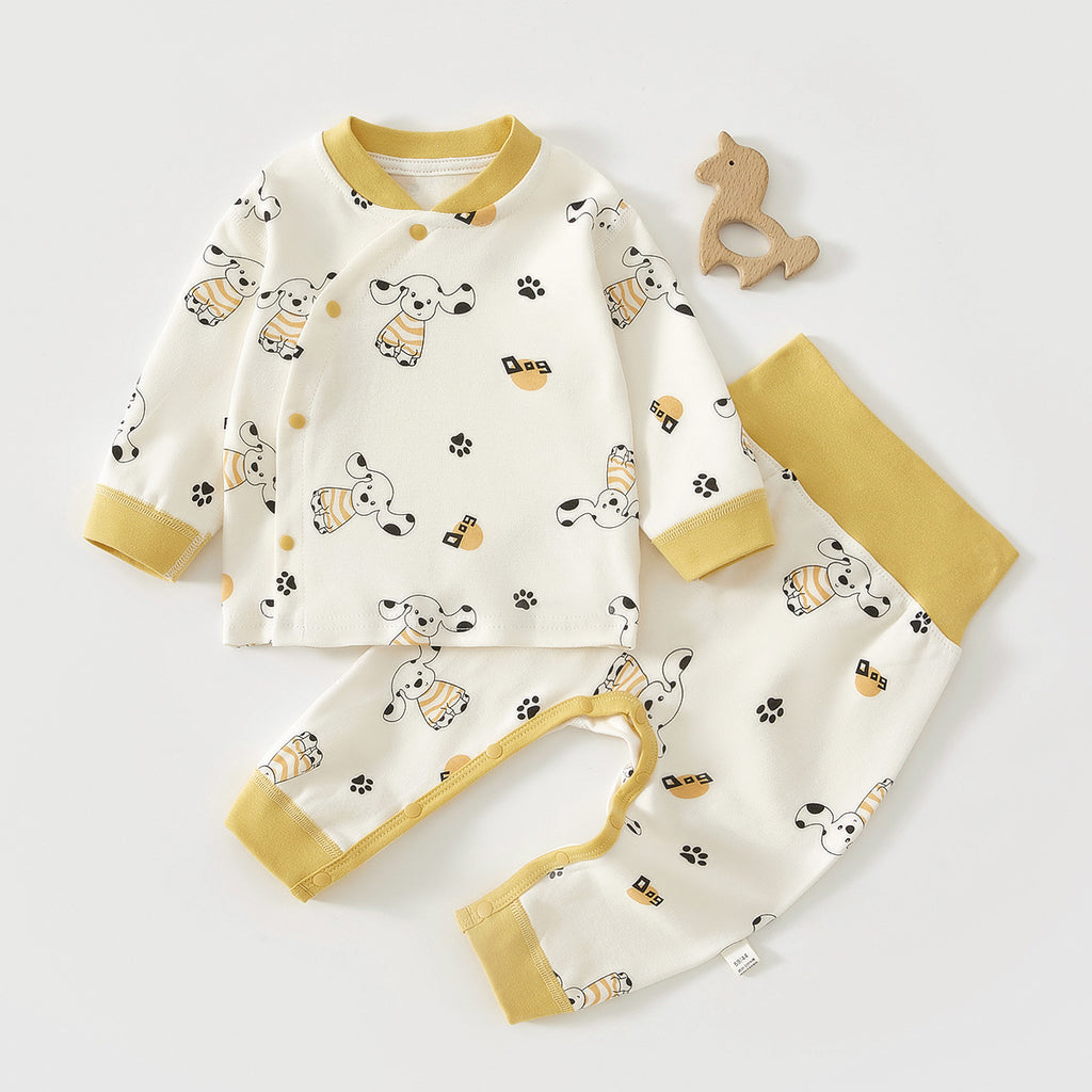 Baby pajamas for spring and autumn