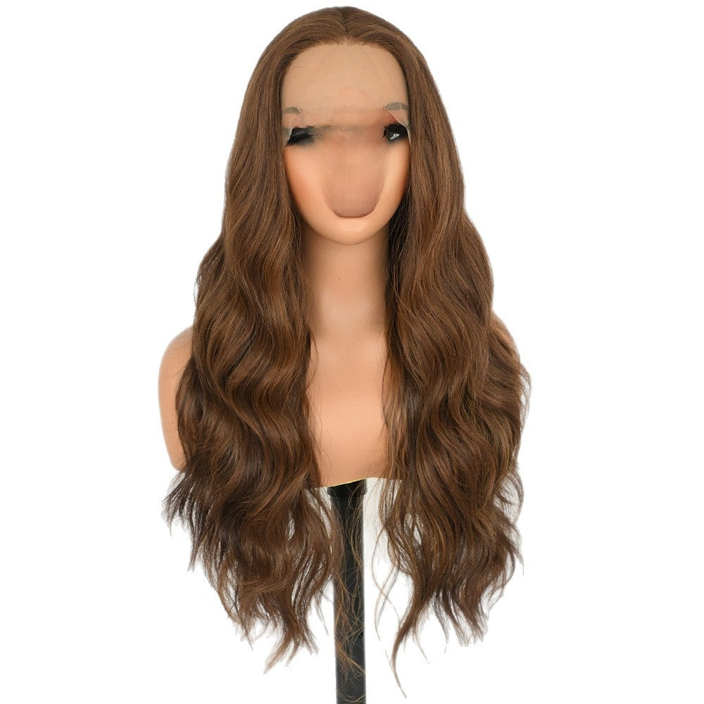 Lace Front Synthetic Wig Long Curly Hair