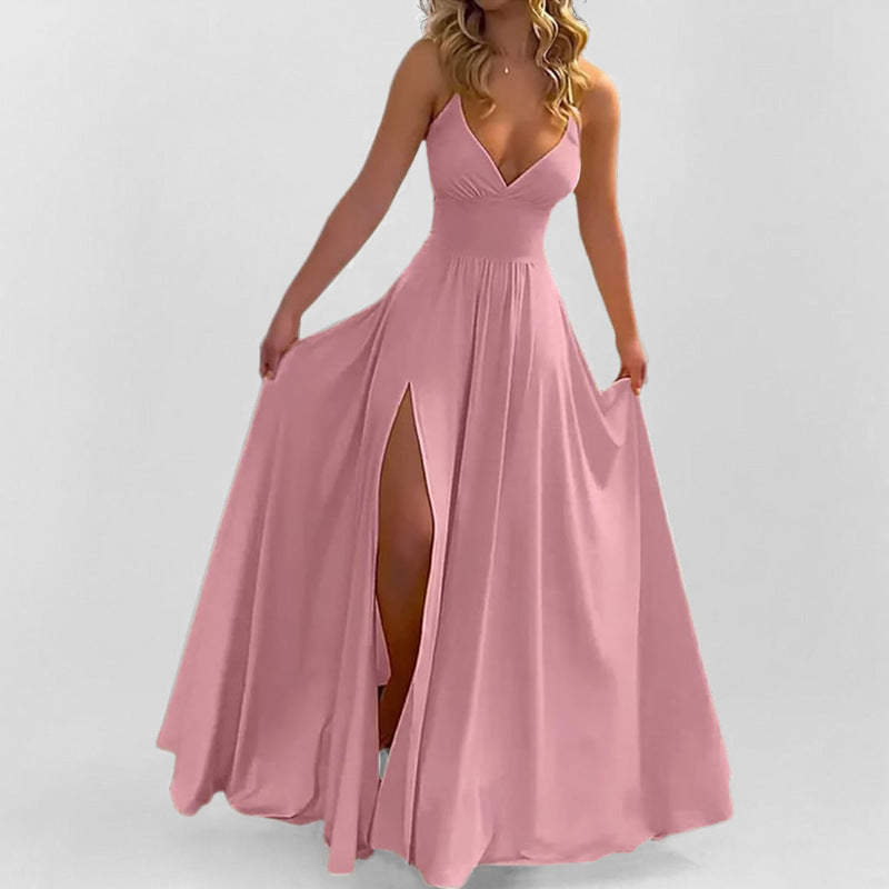 Womens Elegant Slip Dress