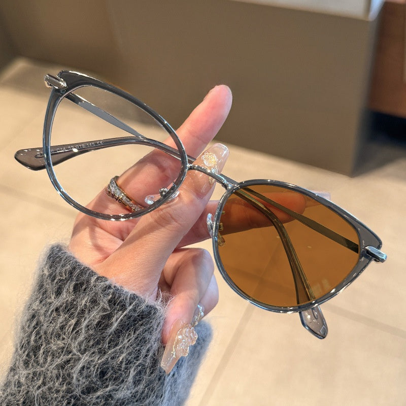 Retro Cat-Eye Blue Light Blocking Glasses