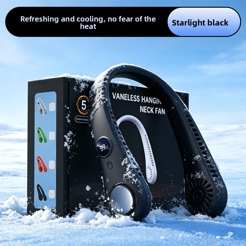 Bladeless Neck Fan USB Rechargeable Silent Long-Lasting