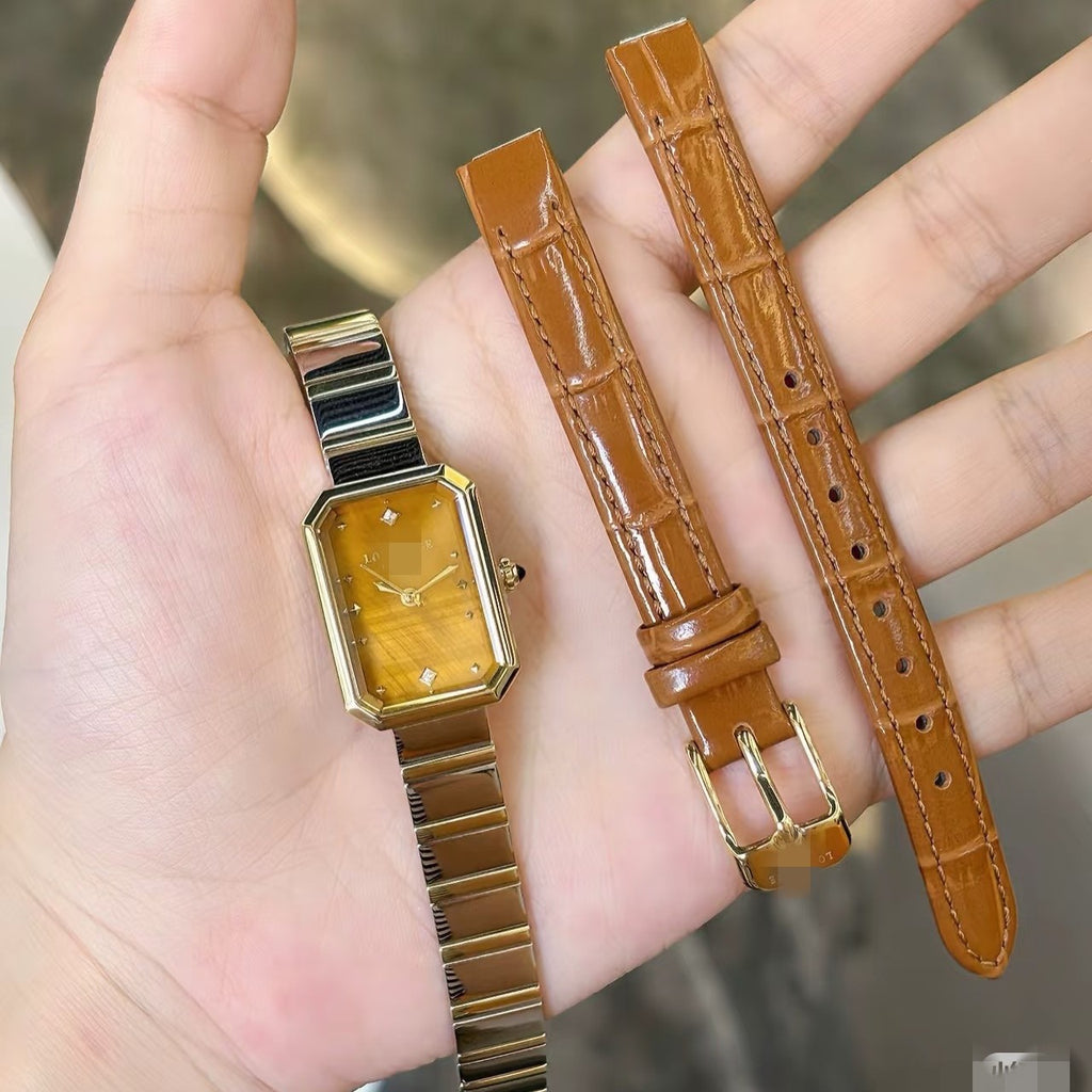 Retro Square Quartz Watch