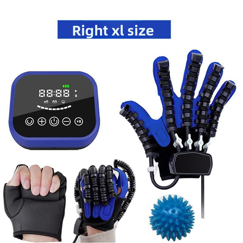 Pneumatic Rehabilitation Hand Gloves for Finger Training