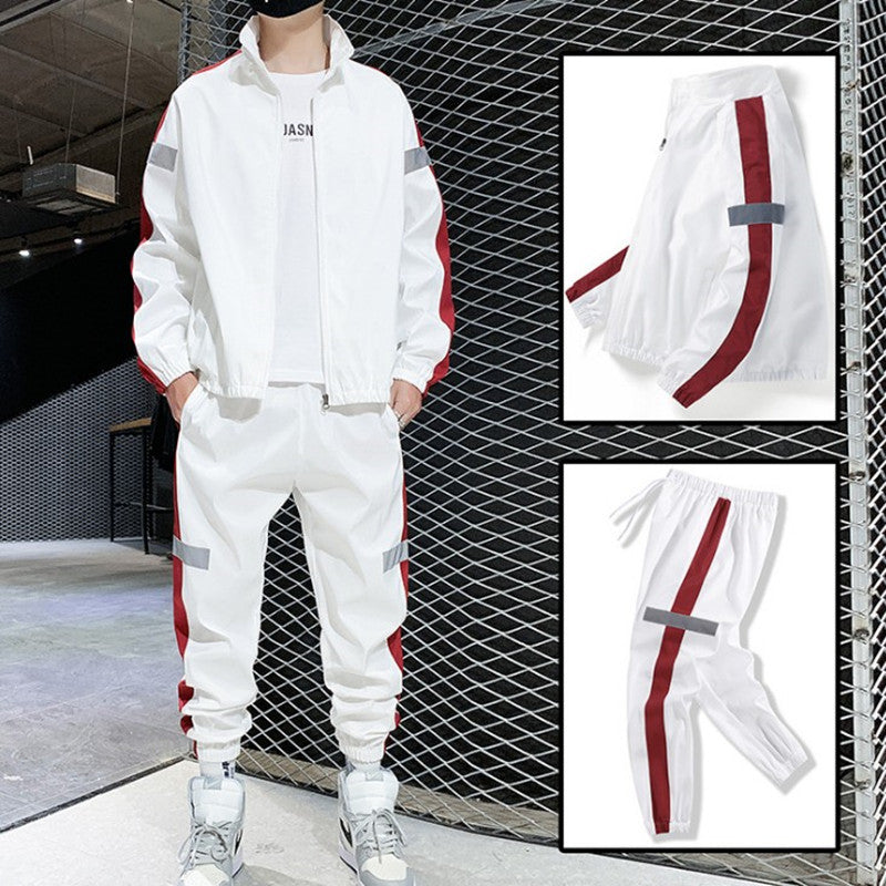 Mens Casual Two Piece Track Suit