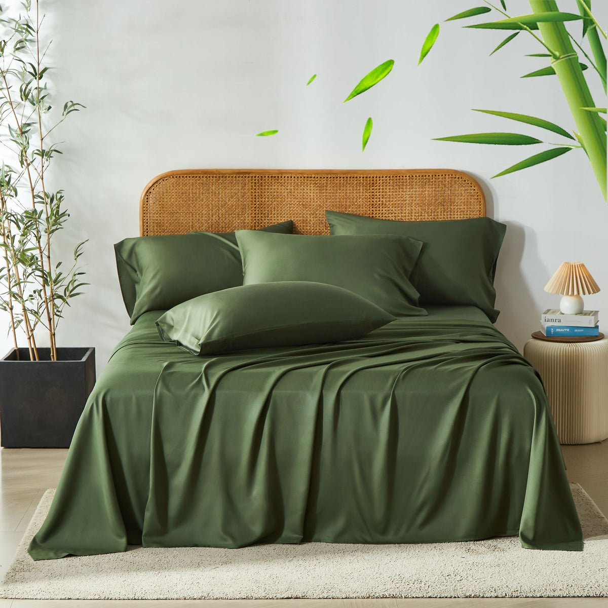 Fitted Bed Sheets, Quilt Cover, Pillowcase Set