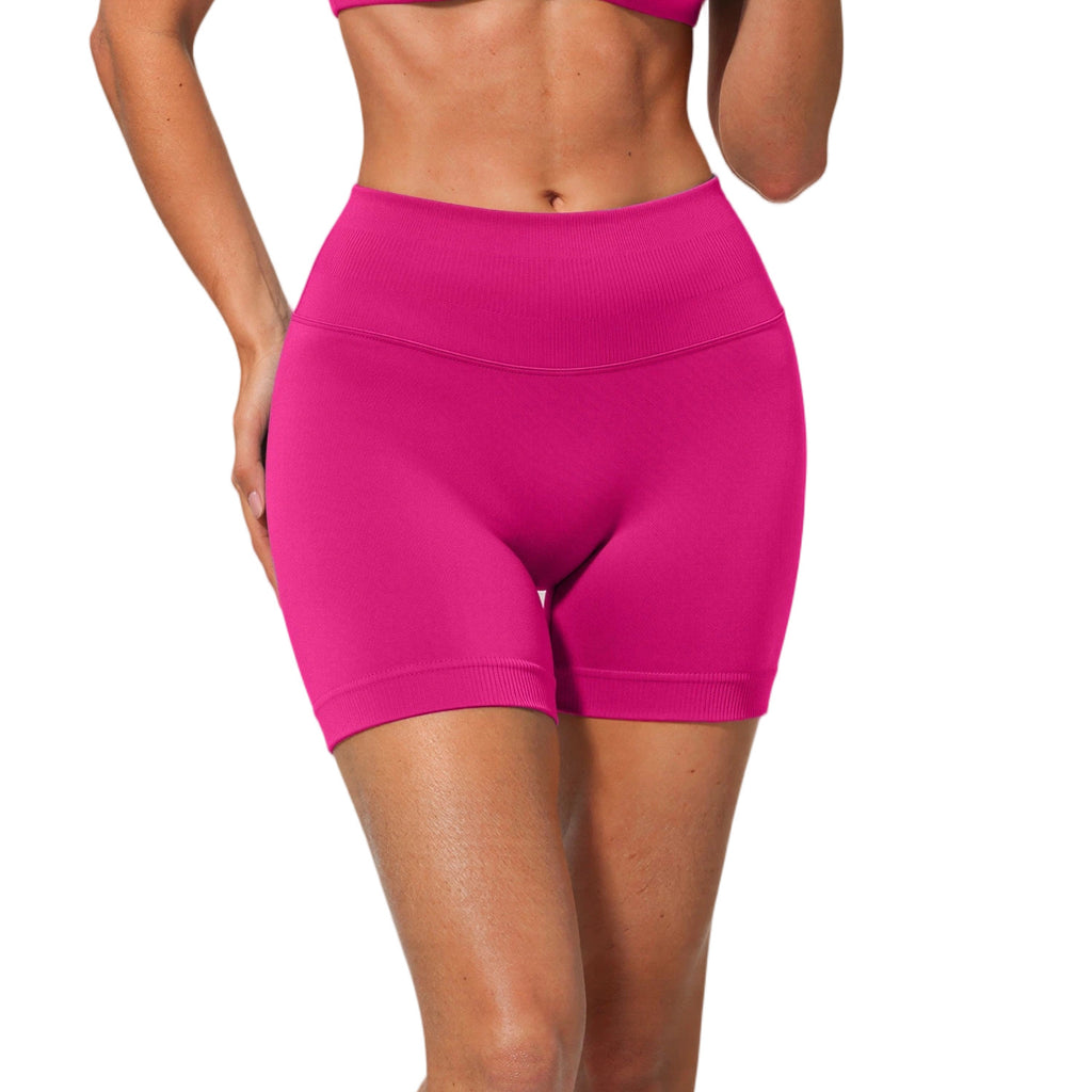 High-Waisted Yoga Shorts