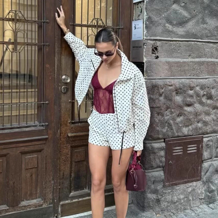 Printed women's jacket