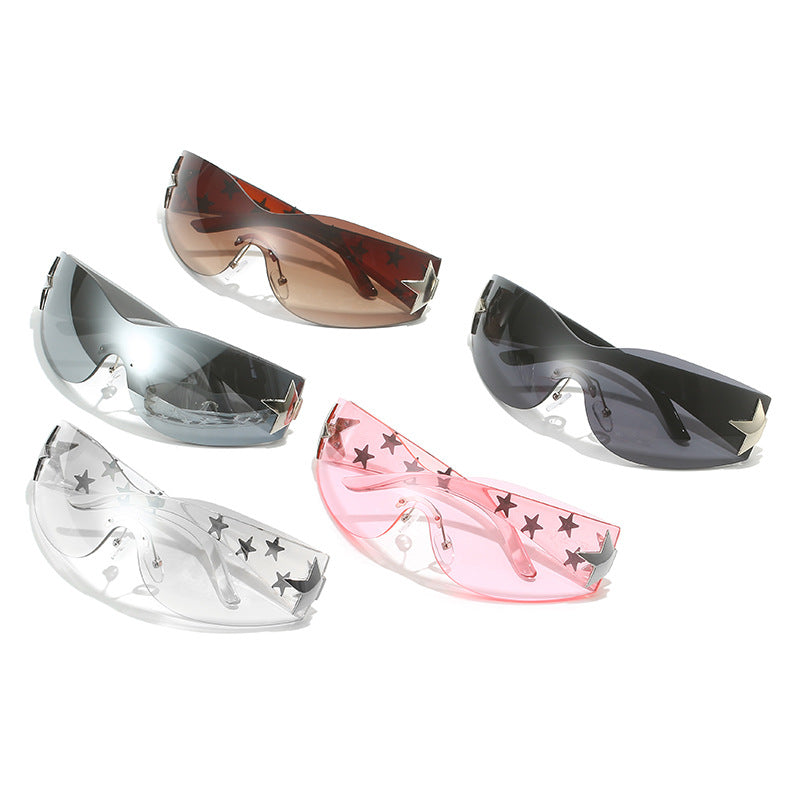 Diamond-studded sunglasses