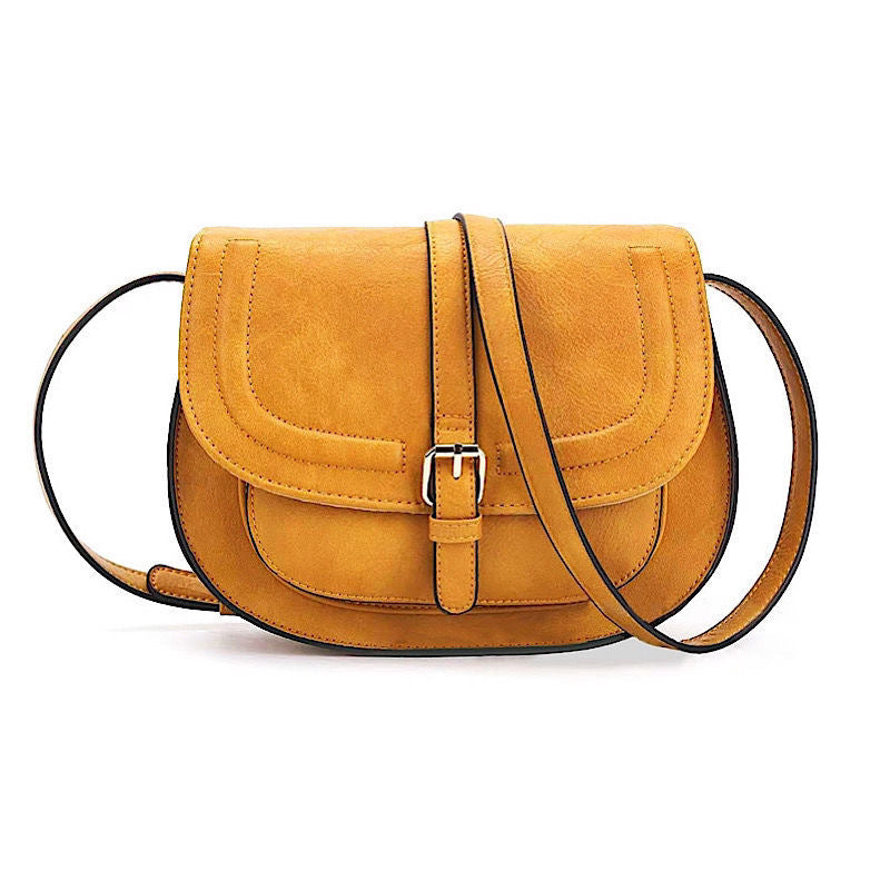 Retro Saddle Shoulder Bag