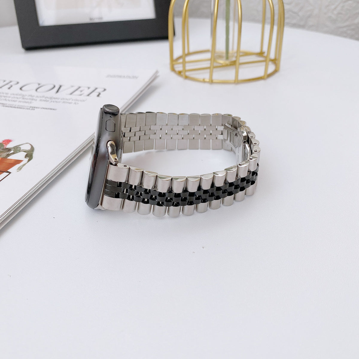 Stainless Steel Integrated Metal Strap for Watch