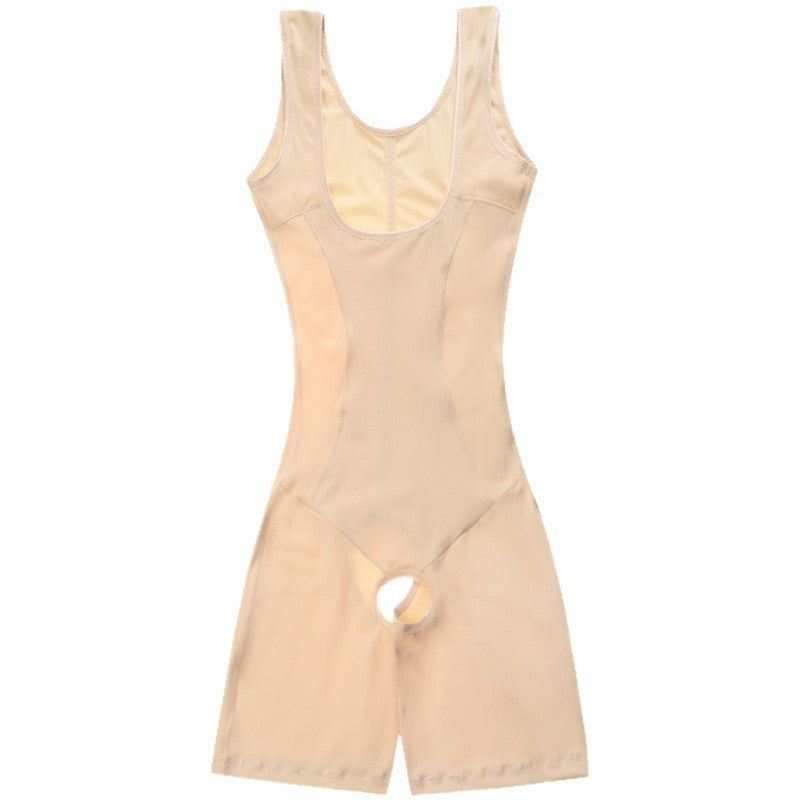 Plus Size Open Crotch Shapewear for Chest Abdomen and Waist Compression