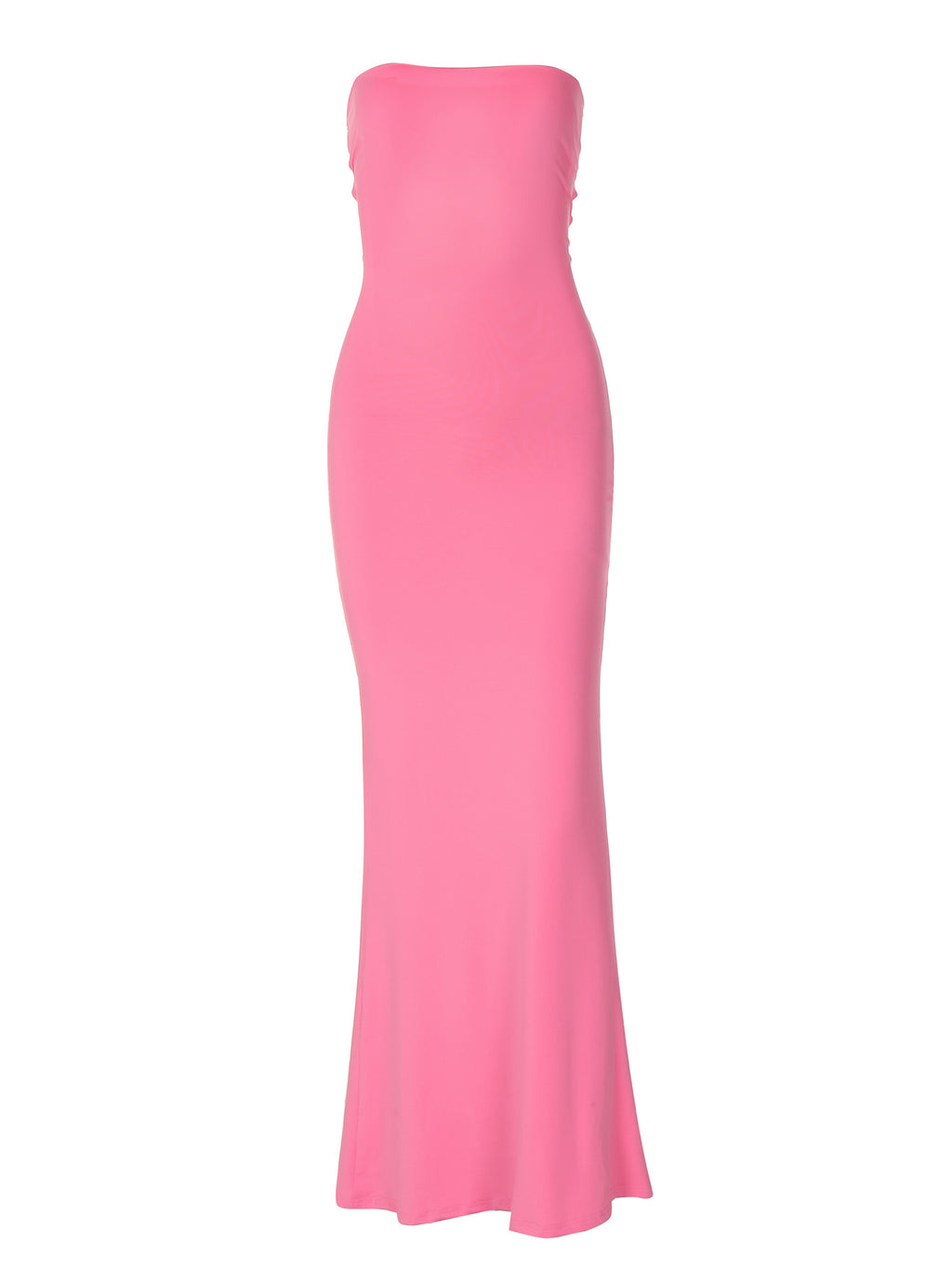 Strapless Backless Slimming Fishtail Dress