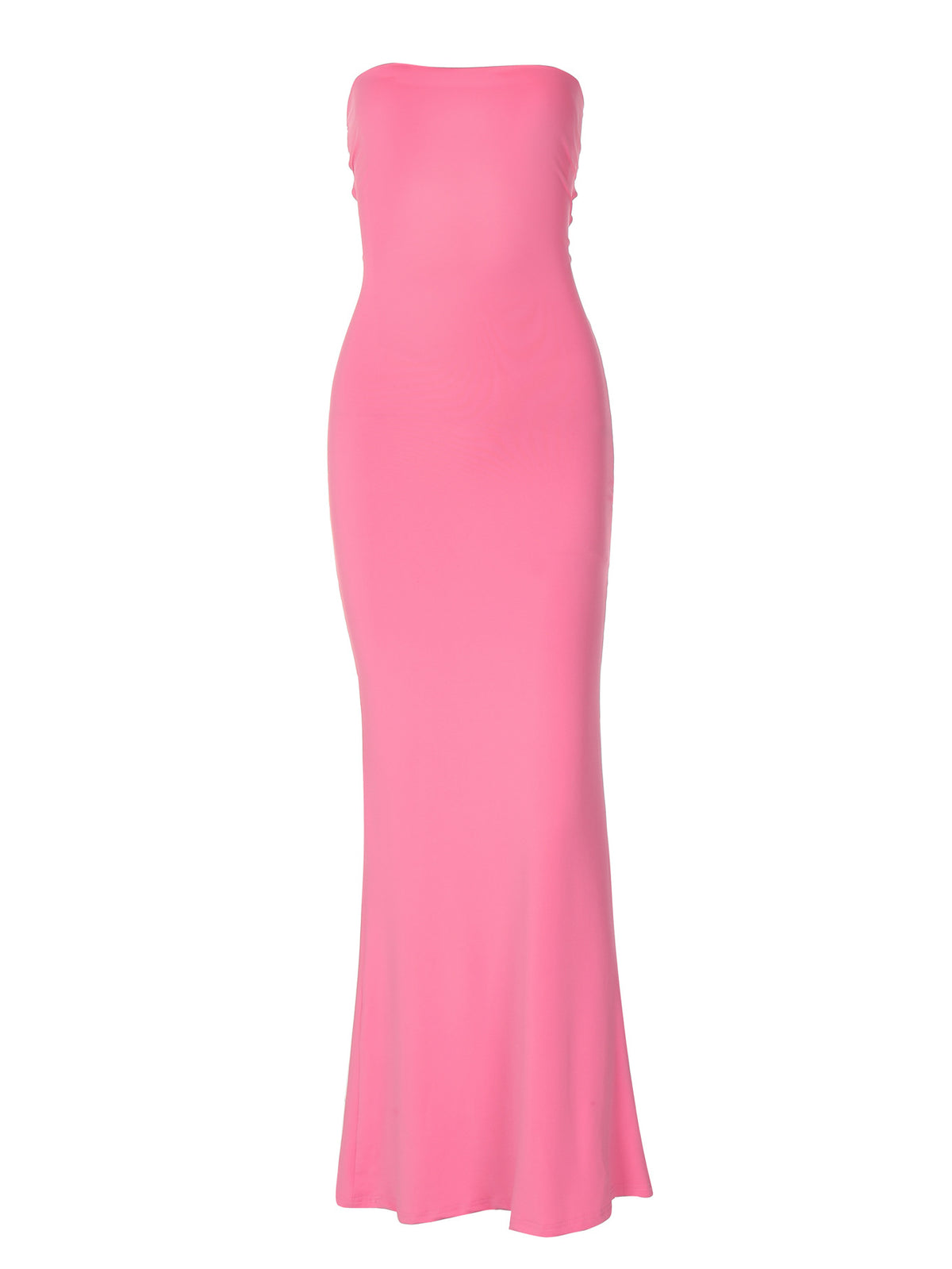 Strapless Backless Slimming Fishtail Dress