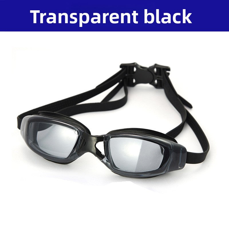 Swimming Goggles Large Frame HD Waterproof Anti-Fog