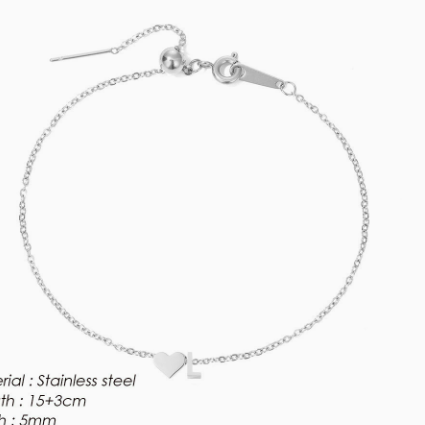 Letter Bracelet Woman