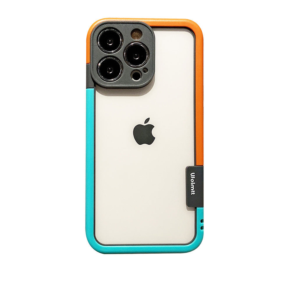 Dual-color border silicone shockproof heat-dissipating phone case