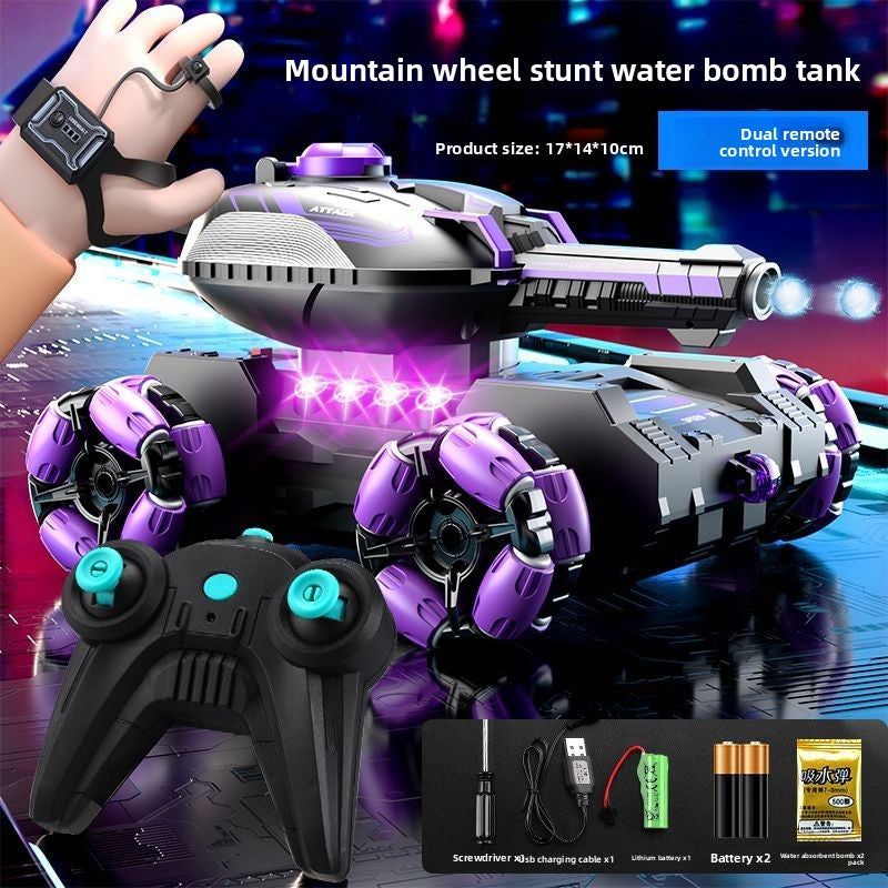 Remote Control Water Bomb Tank Toy for Kids