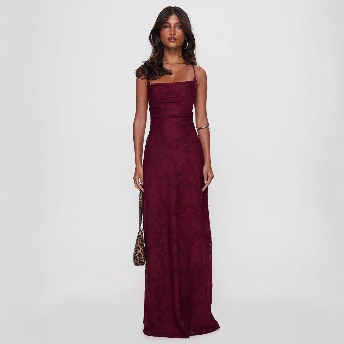 Elegant Backless Slip Dress