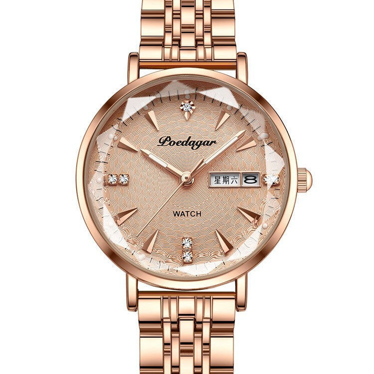 Waterproof luminous women?s watch