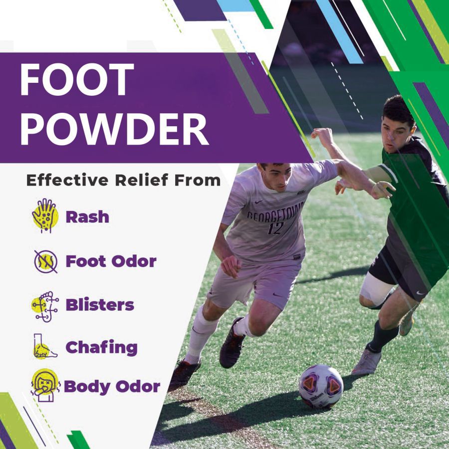 Foot Sweat Absorbent Powder