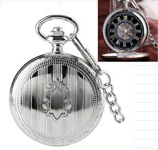 Retro Mechanical Pocket Watch Double Cover