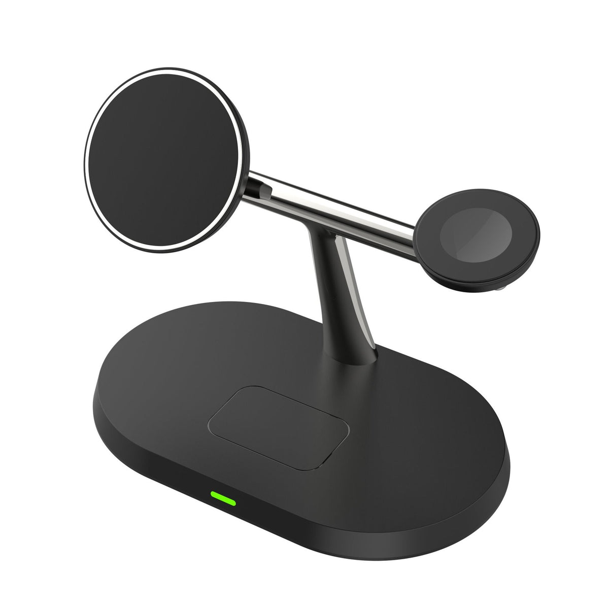 Magnetic 15W Wireless Fast Charger with Digital Display
