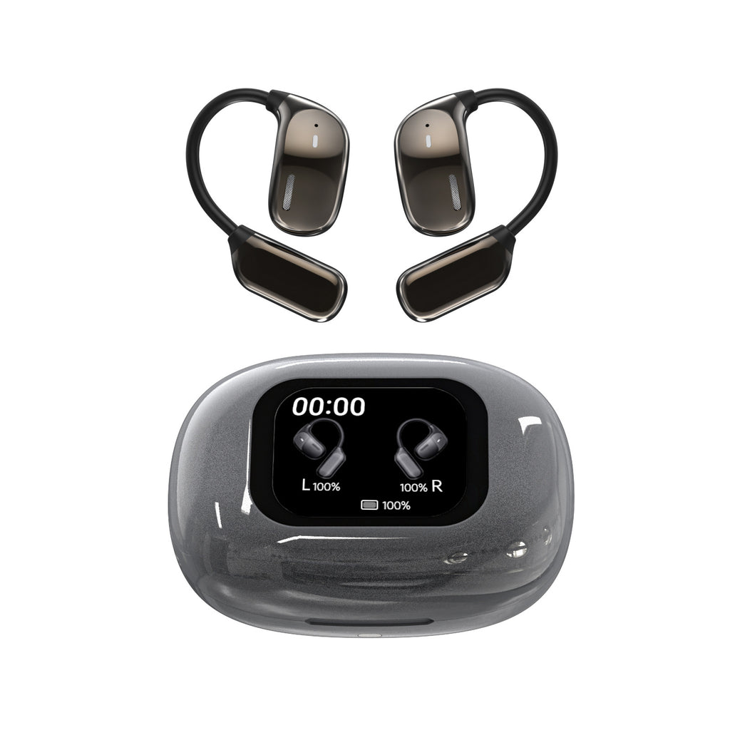 Wireless Bluetooth Headset with AI Translation and Color Display
