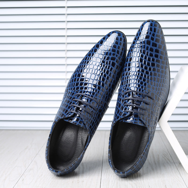 Mens Pointed Toe Leather Shoes