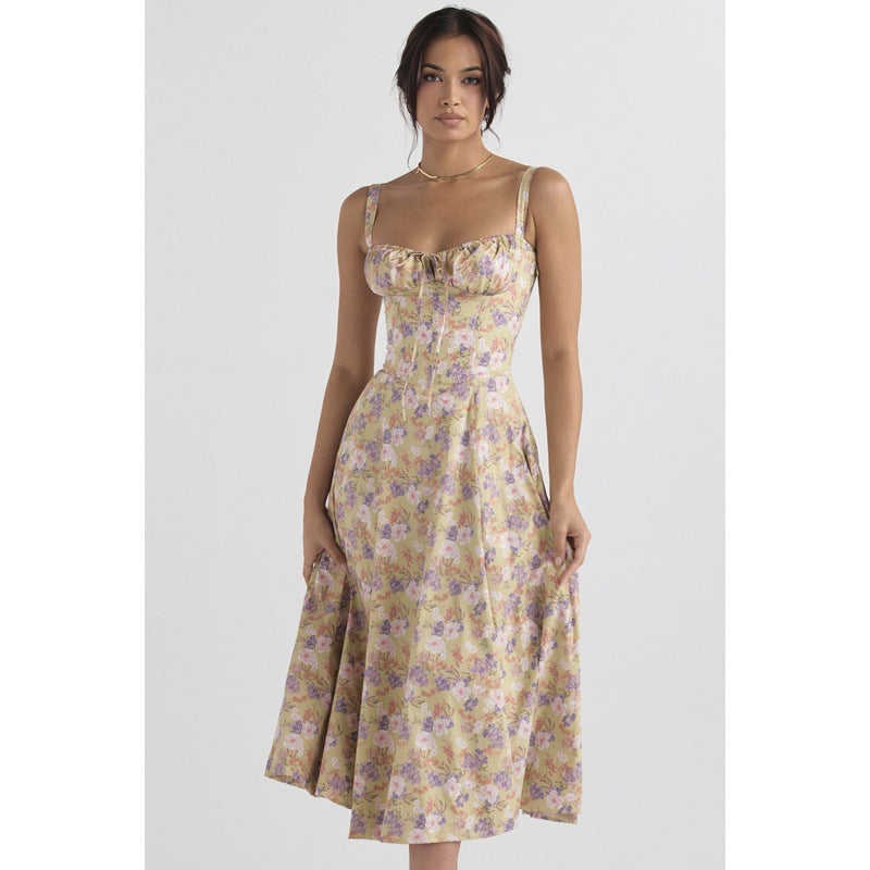 Elegant Sleeveless A-Line Dress