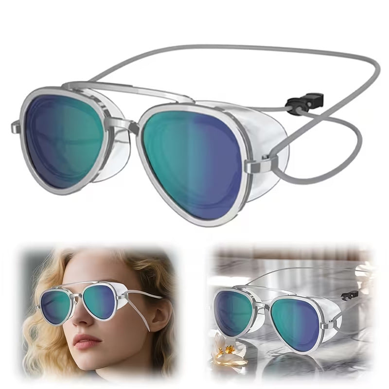 Anti-Fog Mirror Swimming Goggles