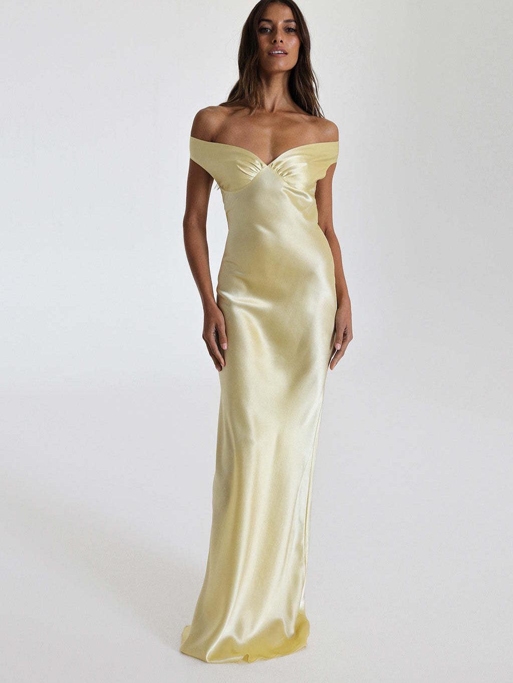 Elegant Chiffon Fishtail Evening Dress