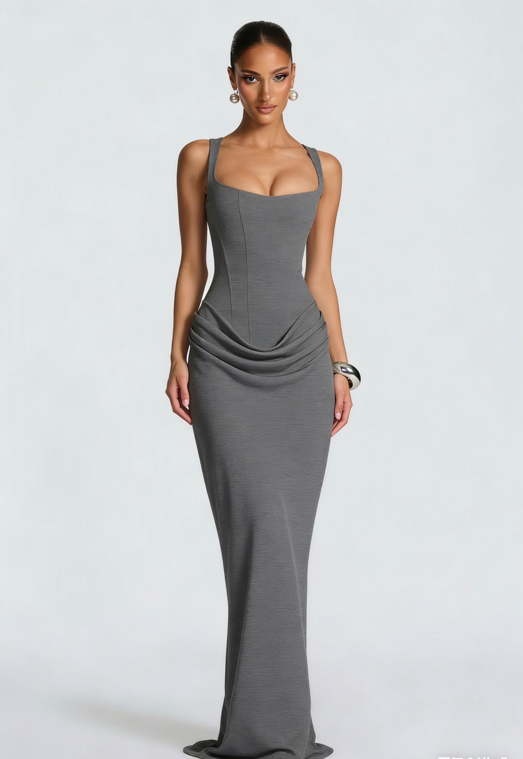 Slim Fit Spaghetti Strap Bodycon Dress