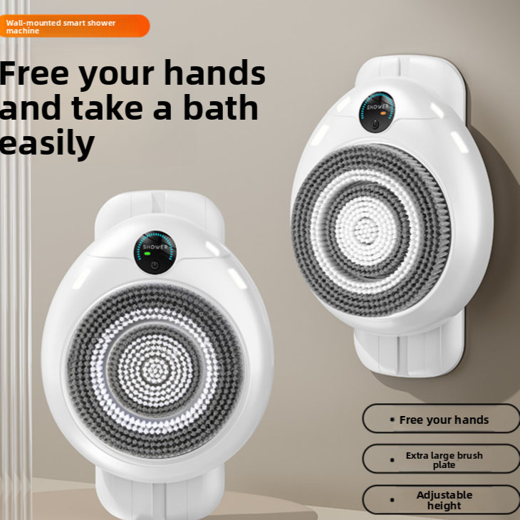Electric Dual-Handle Bath Brush