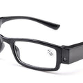 Foldable portable LED reading glasses